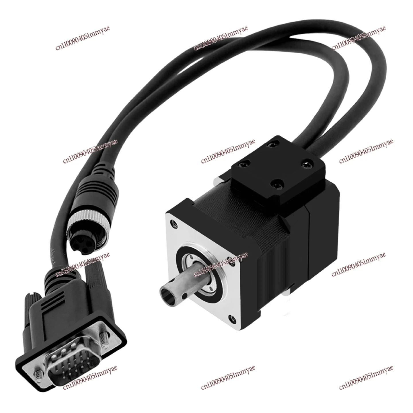 

Two-phase through-hole closed-loop stepper motor hollow double-out shaft internal thread with encoder 24V placement machine