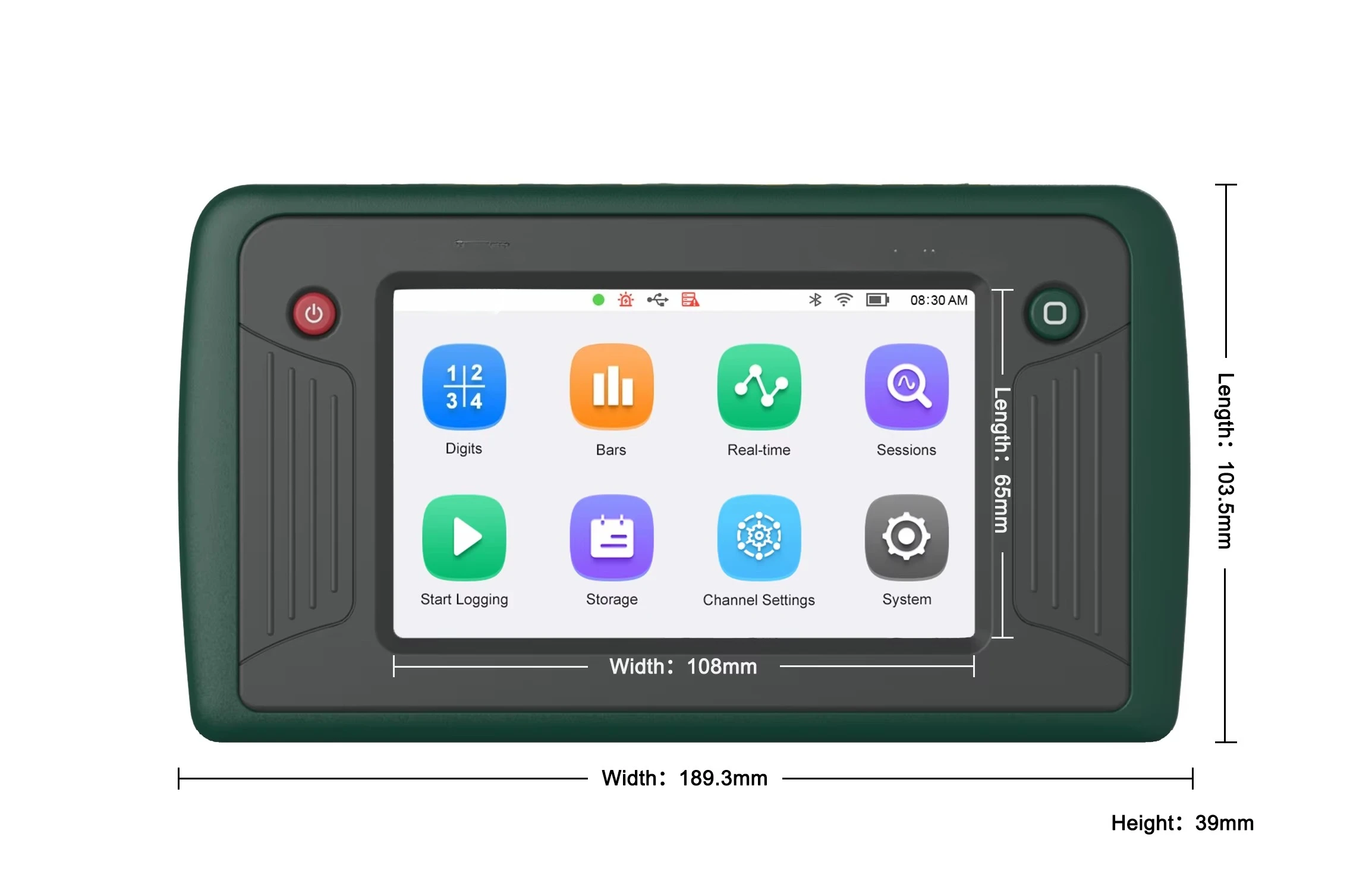 

Многоканальный вход бесбумажного регистратора RTD\ Термопара \ Ток \ Напряжение \NTC\ Импульсный подсчет Несколько сигнальных входов