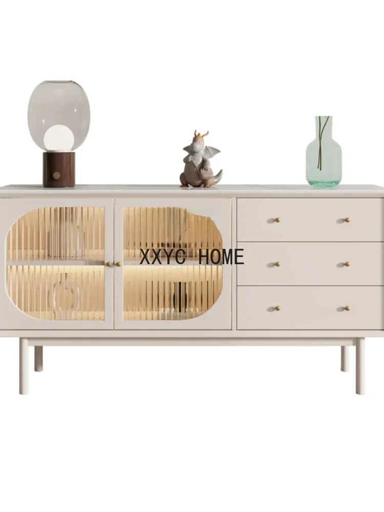 Lamp Home Small Apartment Modern Simple Paint Tea Cabinet Wall Locker