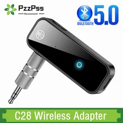 Receptor de Audio con Bluetooth 5,0, transmisor, manos libres, llamada, 3,5mm, conector AUX, USB, Dongle, adaptador inalámbrico de música estéreo para TV, PC, Kit de coche