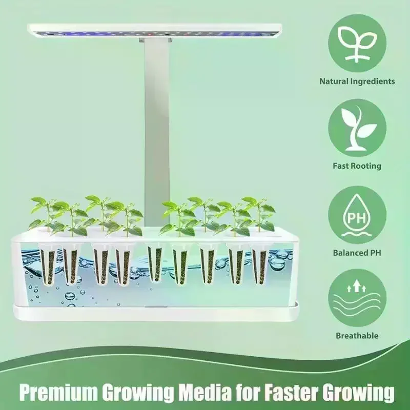 Robust Hydroponics Supplies, 67pcs Seed Pod Set for Aerogarden, Compatible with all Hydroponics Systems