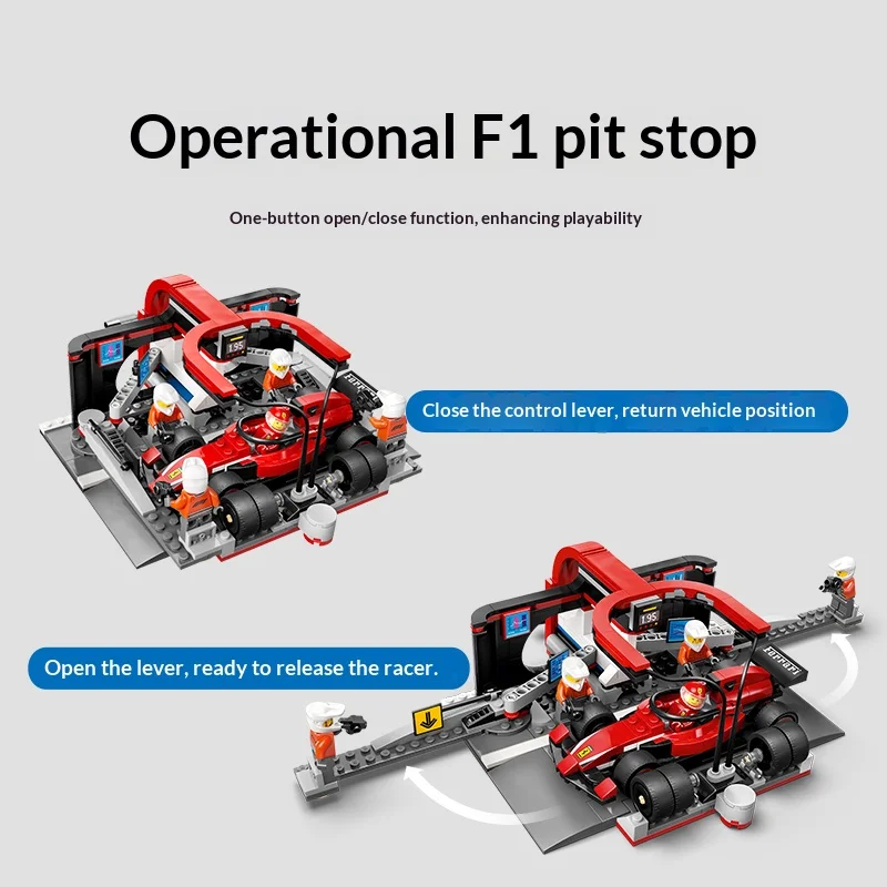 Cada MOC Red Bull Racing RB20 F1 Racing Series Building Blocks City KICK Car Building Blocks Toy Gift