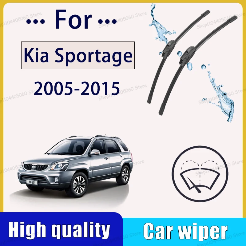 

Car Wiper For Kia Sportage Front Blade Brushes Cutter Automobiles Parts Accessories Windscreen Wipers Parts