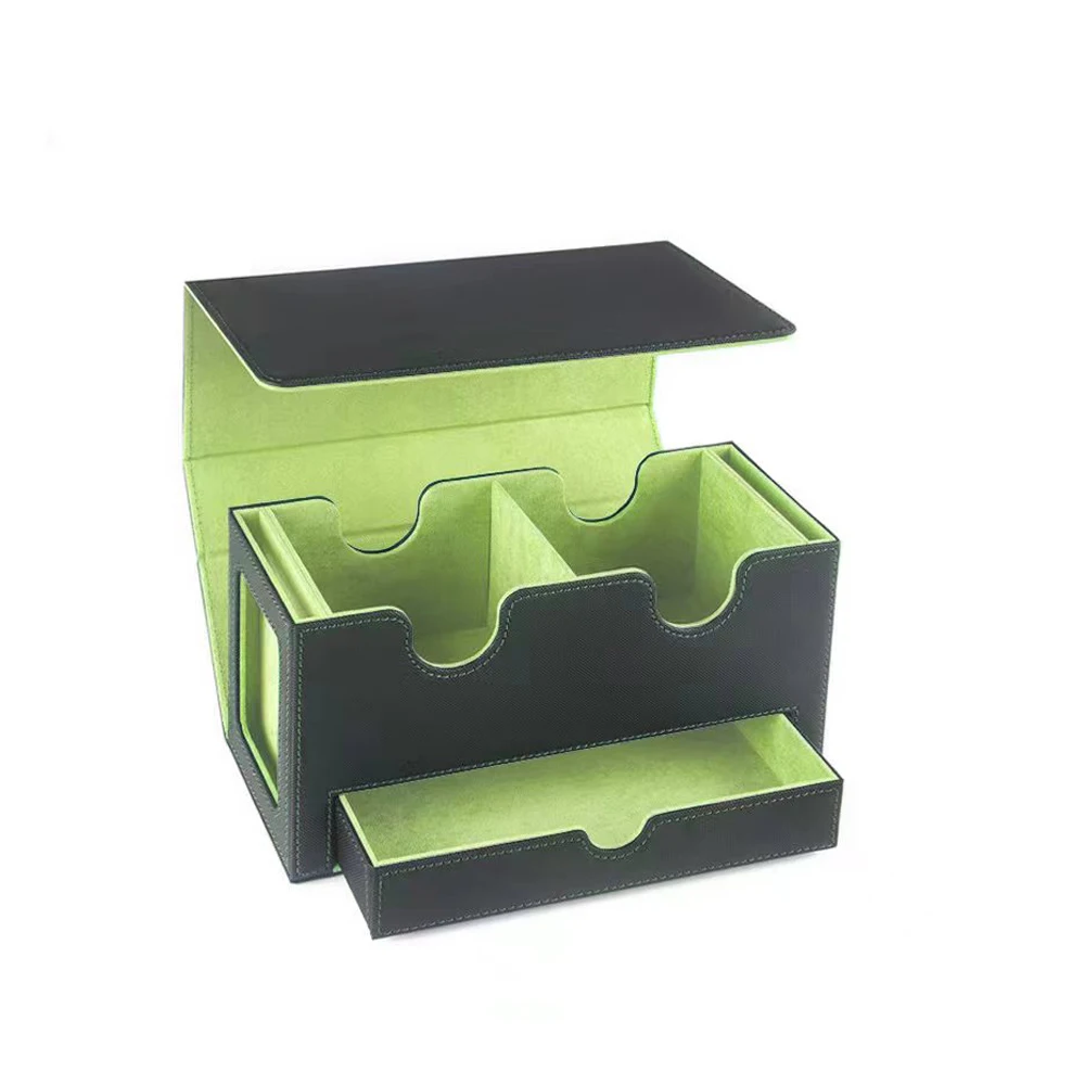 Exquisites Fenster, große Box mit Kapazität, Karten-Aufbewahrungsbox, Spielzeug-Spiel-Karten-Aufbewahrungs-Sammelbox, passend für Yugion-Karten – Detail 12