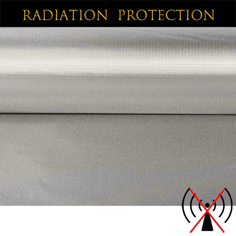 Rolled-up Faraday Fabric RFID Shielding Block WiFi/RF Anti-Radiation Conductive Copper Cloth EMF Protection Anti Thermal Imaging