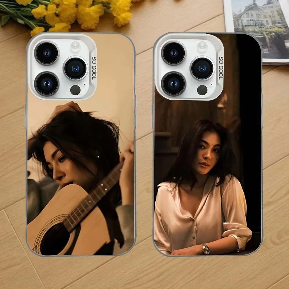 

Peraya M-Malisorns Faye Phone Case For iPhone 16,15,14,13,12,11,Mini,Pro,SE,MAX White Matte Shockproof Cover