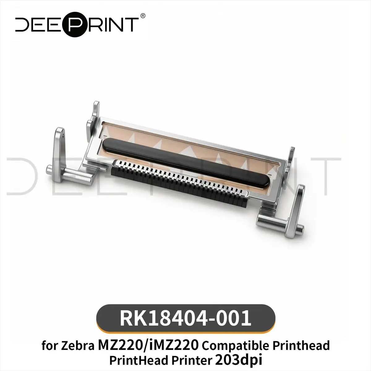 RK18404-001 203DPI Thermal Printhead for Zebra MZ220 iMZ220 Barcode Label Printer Print Head | 3-Month Warranty