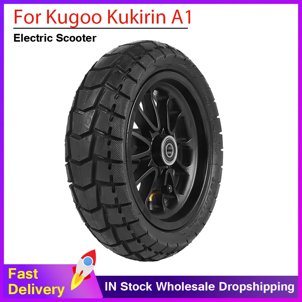 

Electric Scooter 10x2.75-6.5 Rear Wheel Assembly for KUGOO KIRIN A1 Kukirin A1 Wheel Hub With Tire Replacement Parts