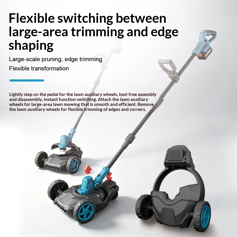 4-In-1 Multifunctional Lithium Battery Lawn Mower 잔디깍기 Podkaszarka Akumulatorowa 전동예초기 충전예초기 무선 예초기 무선 충전식 예초기 충전 예초기 디월트 예초기