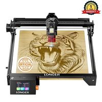 RAY5 20W 10W 5.5W Laser Engraving Cutting Machine DIY Engraver Cutter 10000mm/min 3.5' Touch Screen WIFI Machine Area 400*400mm