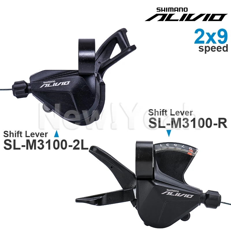 SHIMANO ALIVIO M3100 2/3x9 Speed Shifter Verschiebung Hebel SL-M3100-R SL-M3100-L SL-M3100-2L MTB bike Original teile