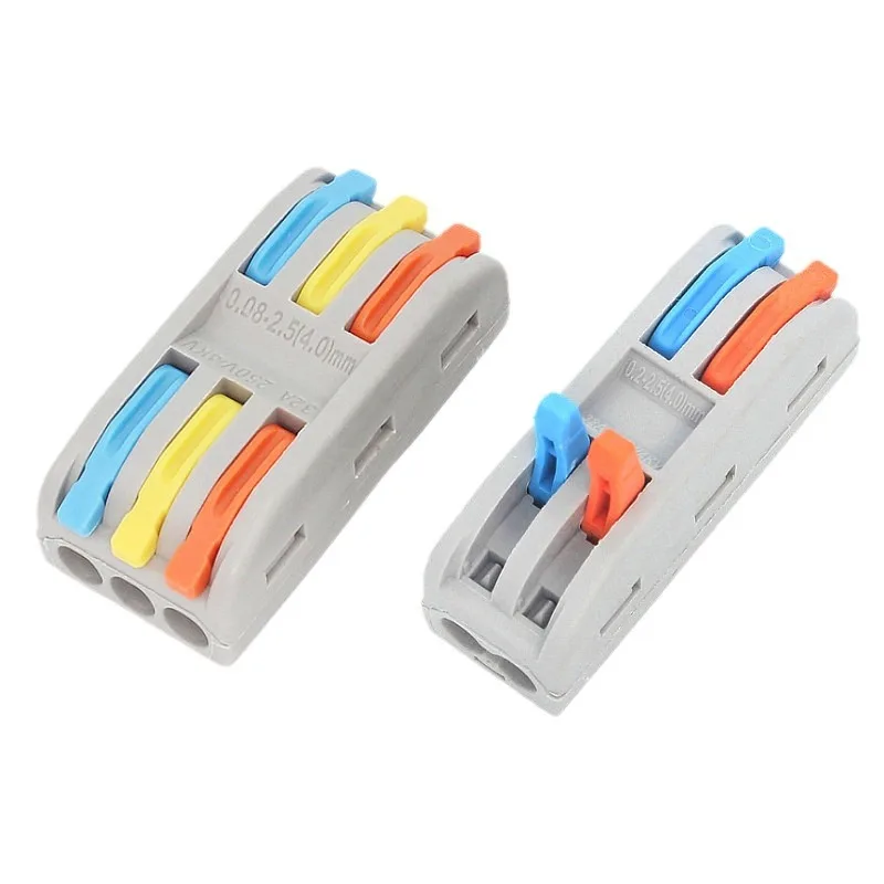 Three in Three out Quick Terminal32A 600V 3Enter3High-Power Wire Split and Parallel Connector