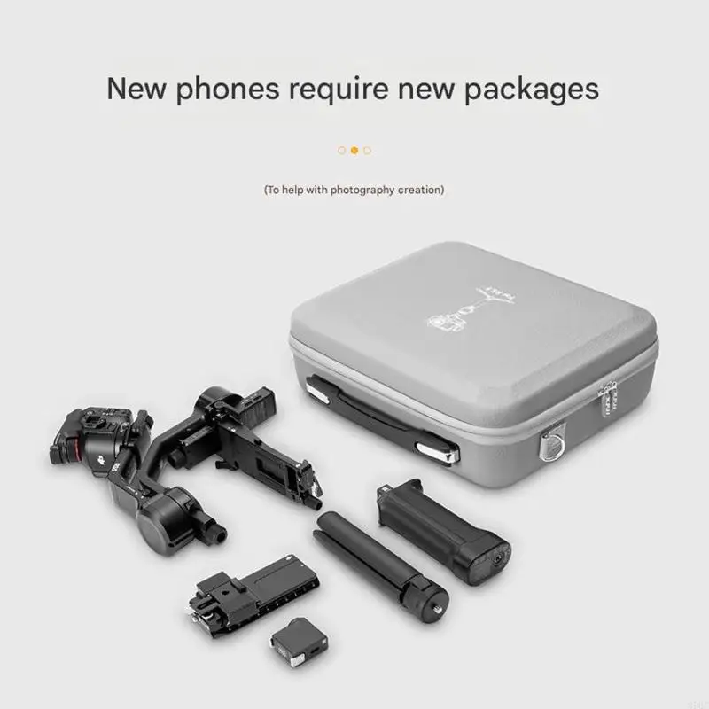 

Portable Carrying Case For RS5 Gimbals Storage Box Shockproof And Adjustable Shoulder Bag 896C