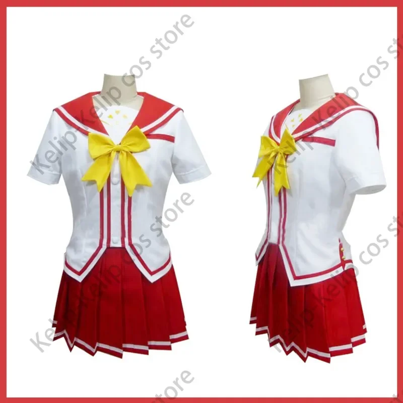 Anime Charlotte Tomori Nao Cosplay Costume Wig Japanese JK School Uniforms Skirt Adult Woman Sexy Kawaii Campus Sailor Suit