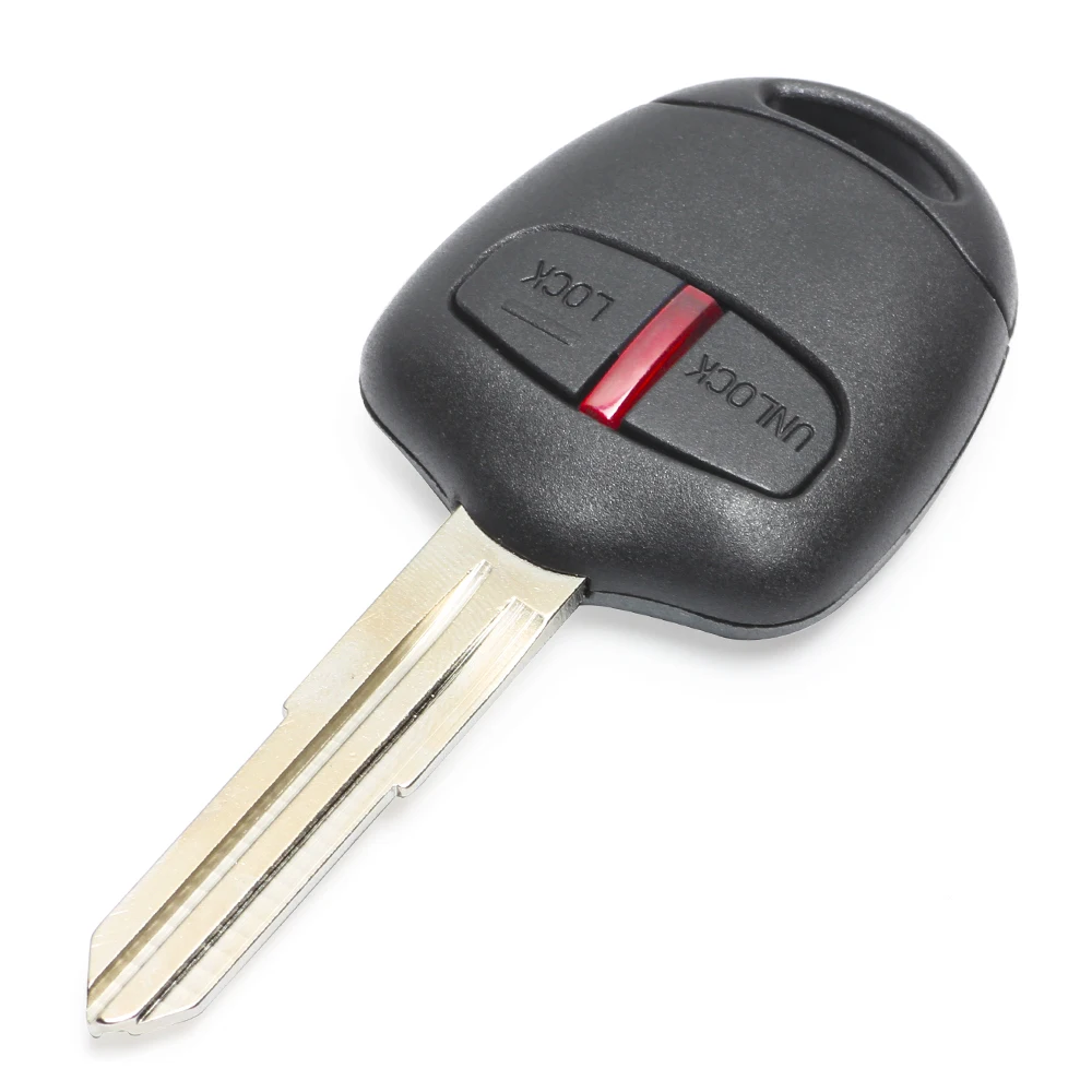 KEYECU Remote Key Fob 2 pulsante 315MHz/433MHz ID46 Chip per Mitsubishi Outlander L200 Shogun Lancer lama sinistra