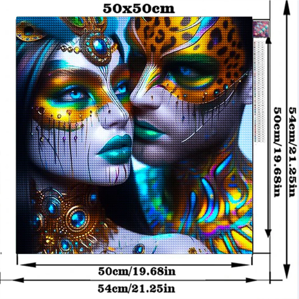 Fantasy Peacock Couple Diy 5D Diamond Painting New Arrival Vibrant portrait Art Full Diamond Mosaic Craft for Home Decor Gift