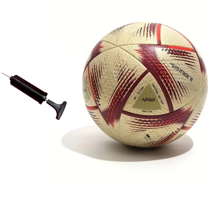 Balones de fútbol tamaño profesional 5 PU sin costuras resistente al desgaste partido entrenamiento fútbol deportes al aire libre Liga partido de fútbol