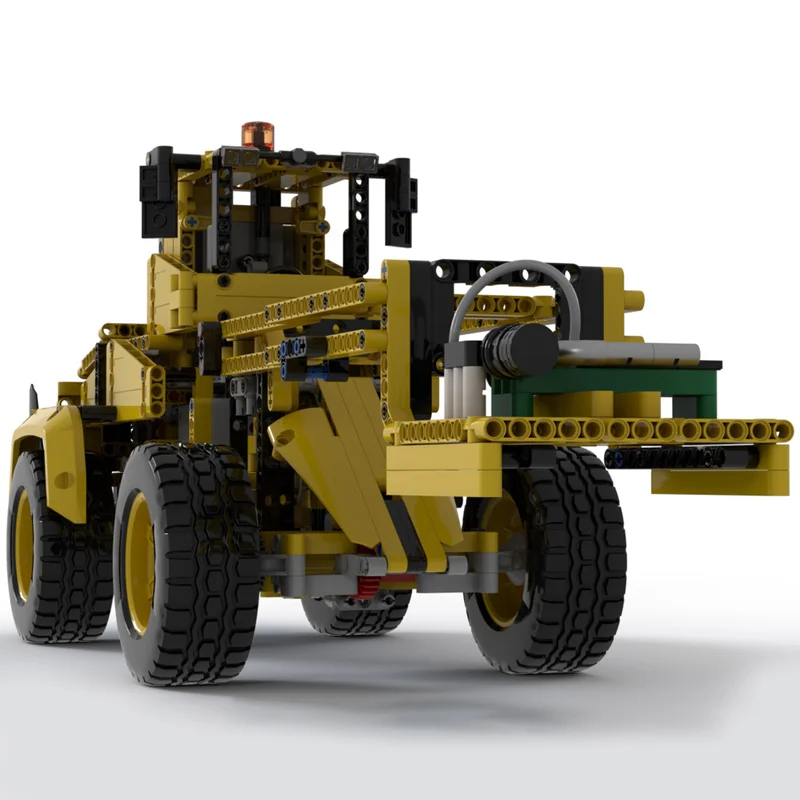 1099 PCS Speedy Sports Car Heavy duty articulated forklift - 42114 C model MOC Customize Modular Building DIY Holiday Toy Gifts