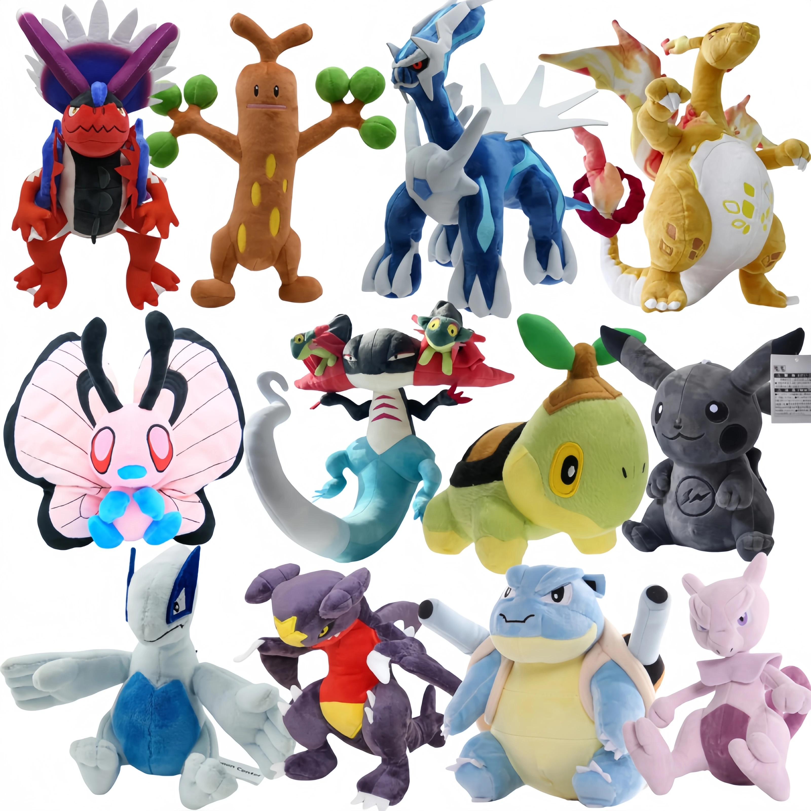 

Pokemon Dragapult Blastoise Plush Koraidon Peluche Dynamax Charizard Dialga Lugia Butterfree Garchomp Mewtwo Stuffed Dolls Gift
