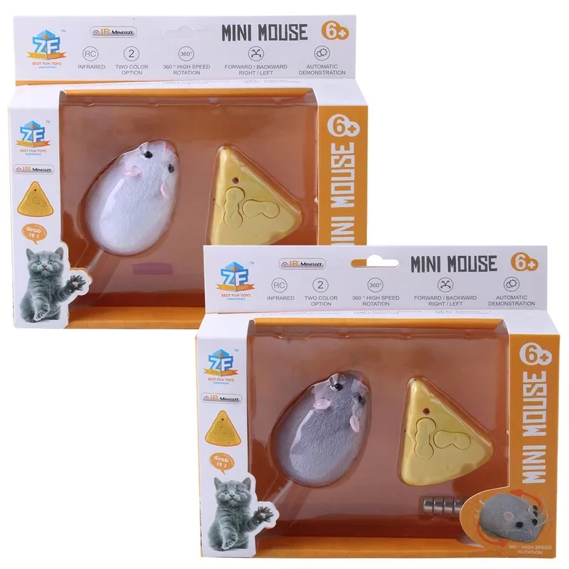 Nouveau RC Simulation souris animal de compagnie compagnon jouet farce jouet électrique roman et cadeau drôle