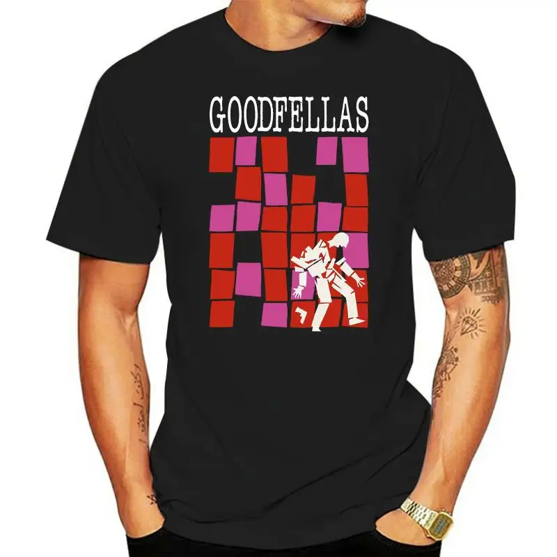 Goodfellas Movie Poster Men T Shirts Harajuku Top Tshirts Gym King Tee Shirt Black And White T-Shirt Short Shirts For Men