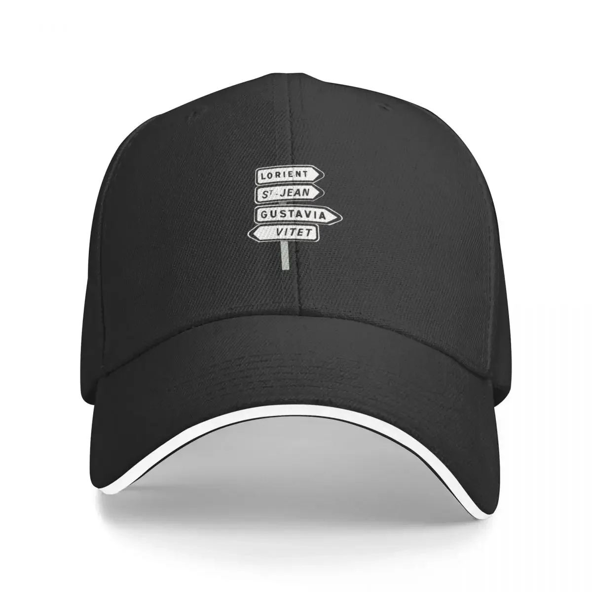 

St. Barths Street Sign Baseball Cap Military Cap Man Military Tactical Cap golf hat genuine Men Women's