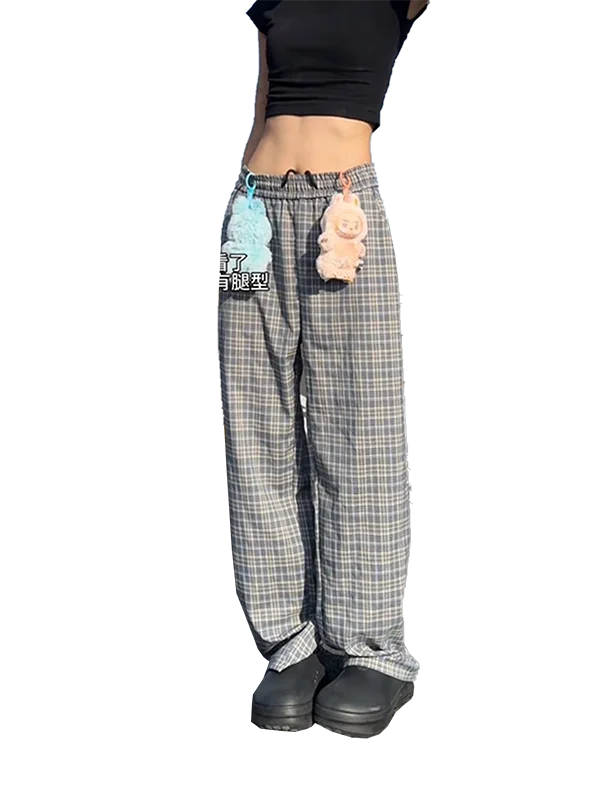 Cleanfit الرجال الصيف رقيقة بنطال ذو قصة أرجل واسعة كسول Sle منقوشة فضفاضة يشعر الأمريكية بناطيل طويلة غير رسمية تنفس قطع مستقيمة