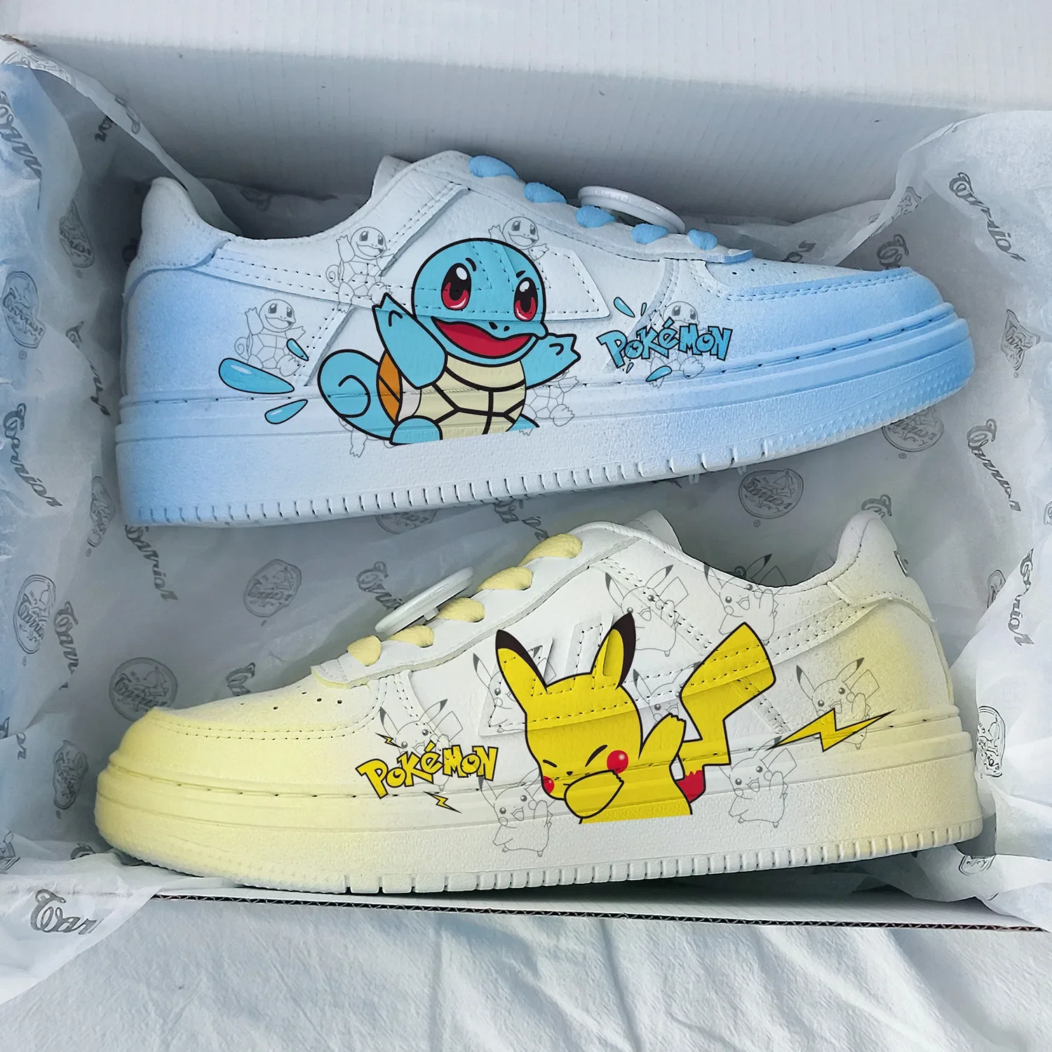 

New Woman cartoon Pokémon princess cute Casual shoes soft bottom sports shoes
