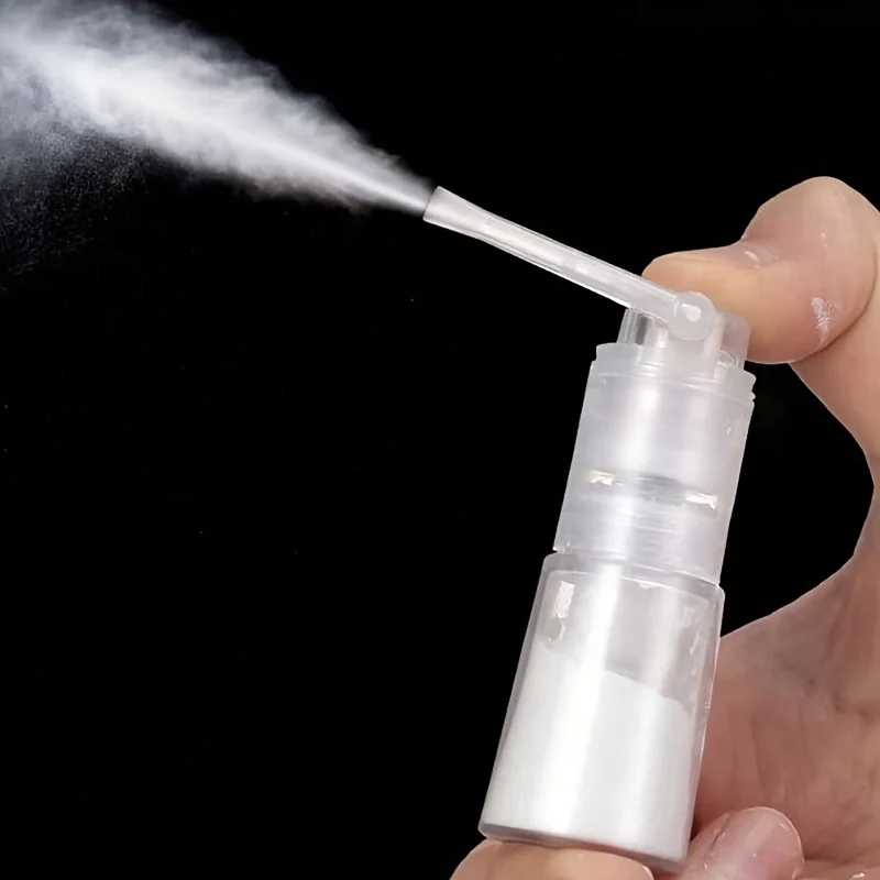 Powder Spray Bottles with Locking Nozzles-Compatible for Powder Dispenser,Suitable for Powder Packaging,Locking Spray for Makeup