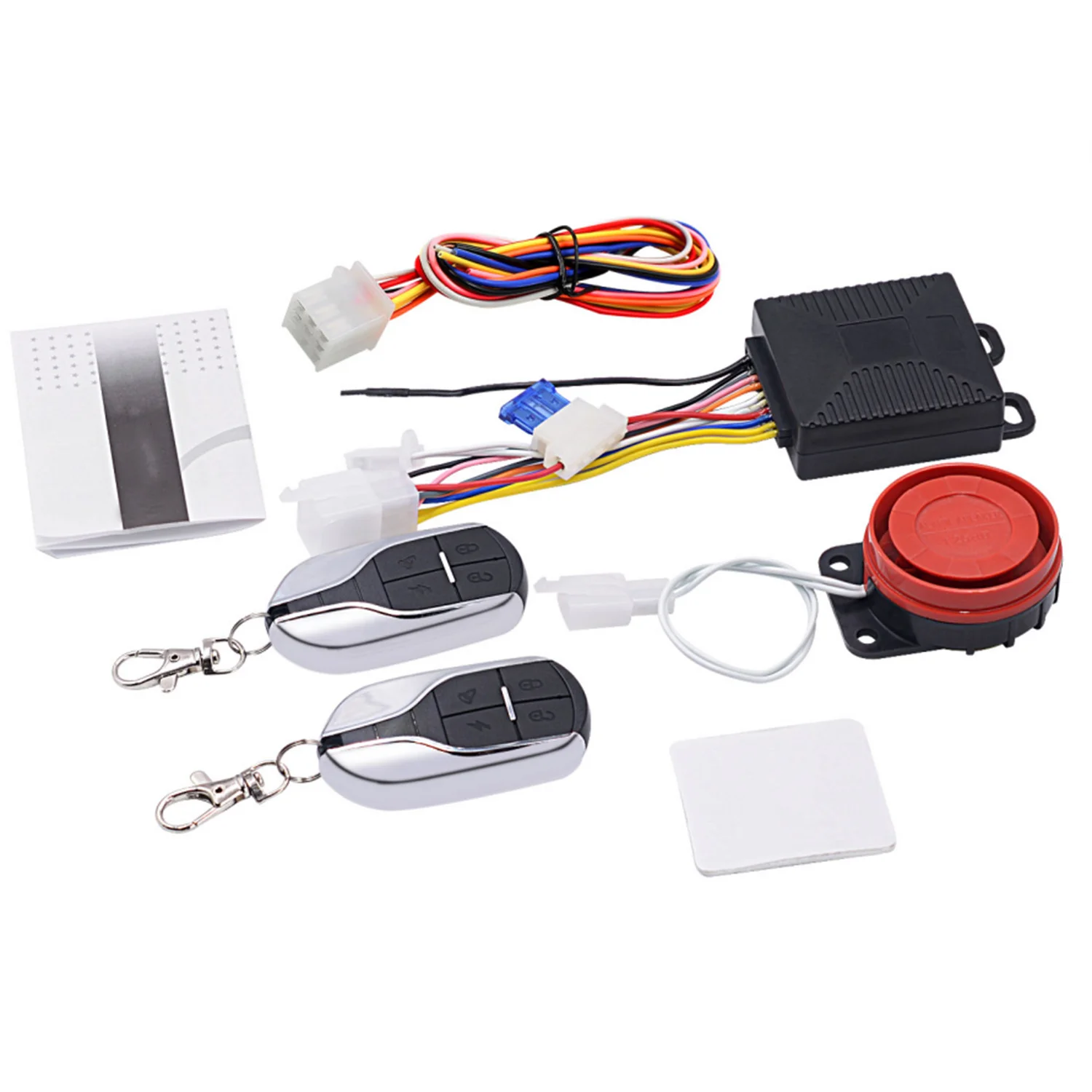 1set 12V Motorcycle Dual Remote Anti-theft Device For 12V Motorcycle ATV New