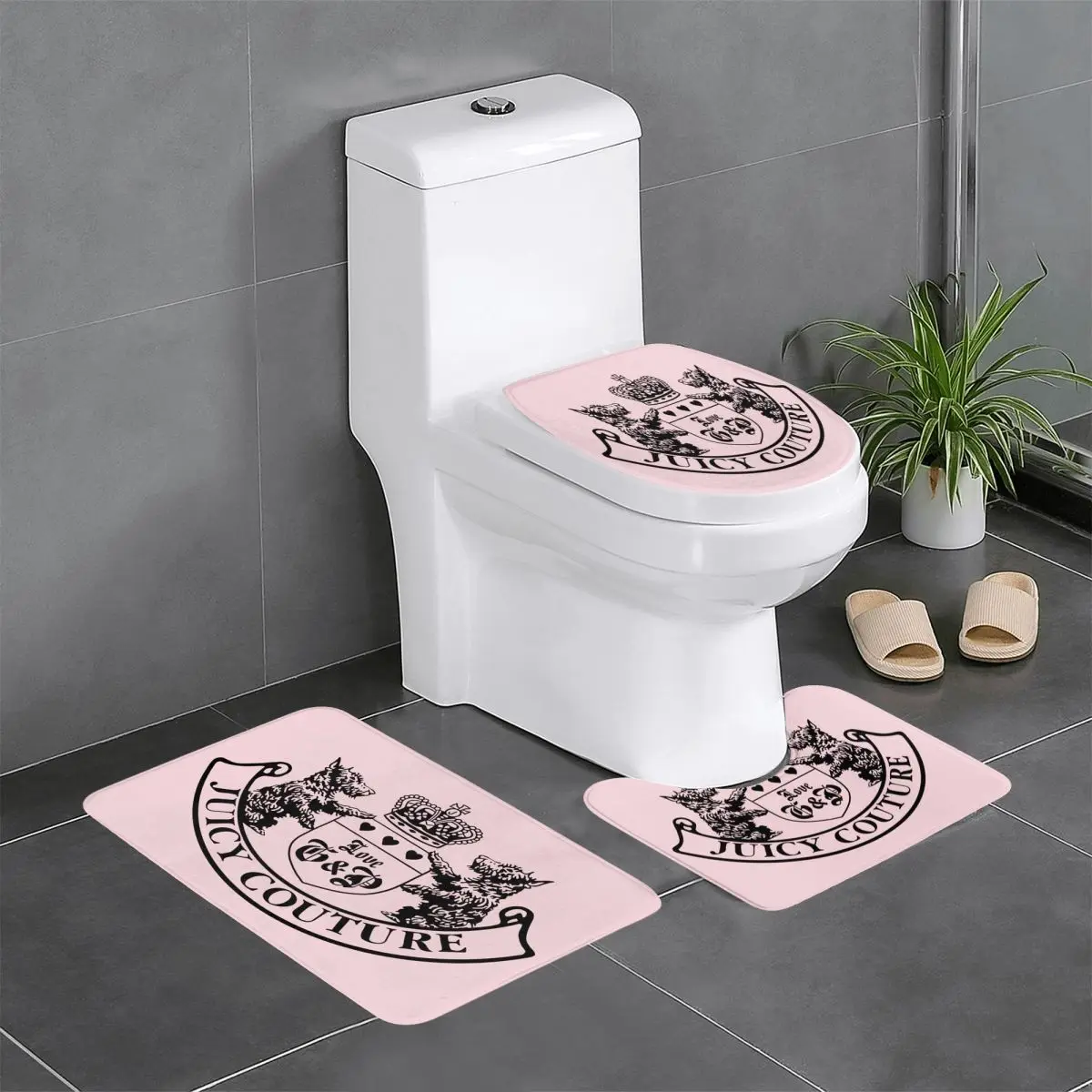 Juicy Couture 1 Toilet mats Bathroom mats Rug Carpet Kilim Chair Mat