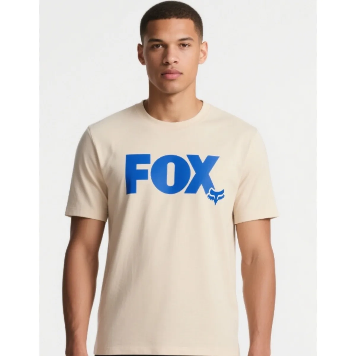 

Trend Summer 2025 Fox Racing Simple Logo High-end Luxury Men's and Women's Top Y2k Short-sleeved Round-neck Breathable T-shirt