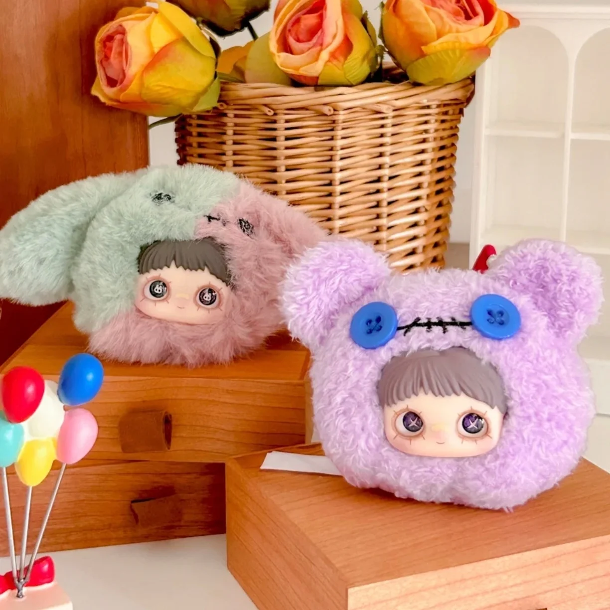 

Оригинальная модная игровая слепая коробка, новая сумка Maymei Crazy Circus, подвеска, мультяшная кукла-сюрприз, подарок для детей, набор украшений из 12 шт.