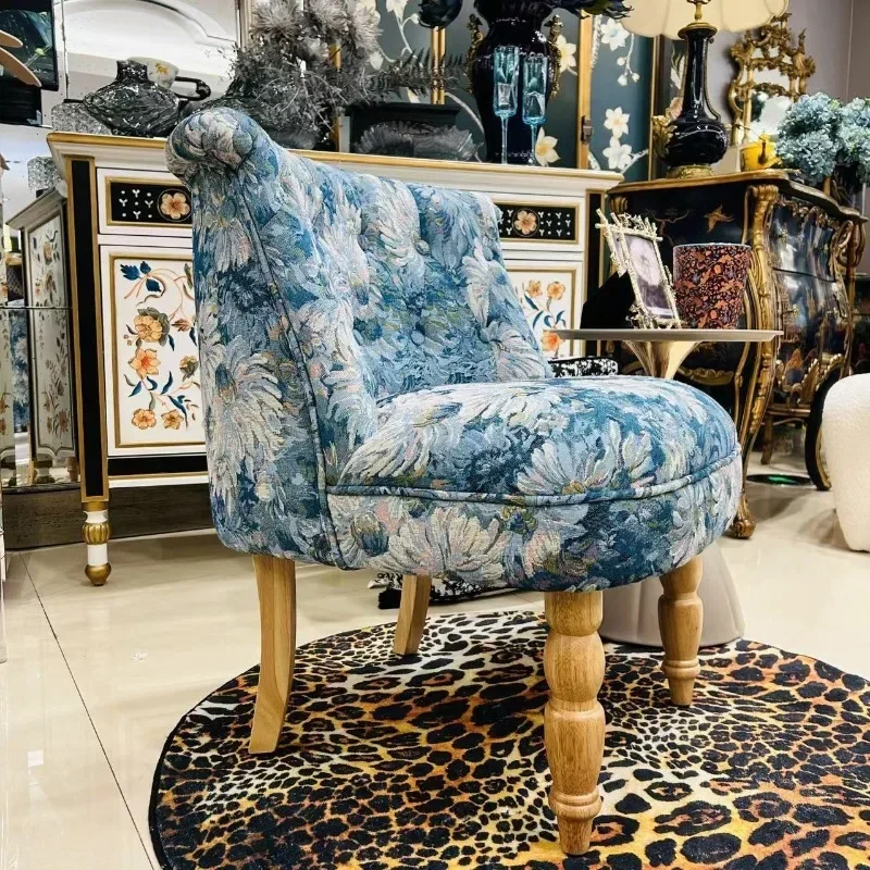 

American simple single sofa leisure chair