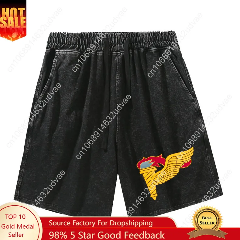 

Pathfinder Badge US Army Shorts Man Woman Teenager Retro Short Pants Vintage Cotton Elastic Soft Beach Shorts Customized Pant