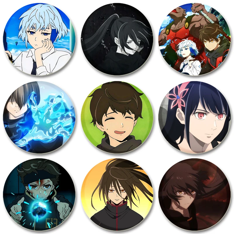 Alfileres de Anime De La Torre de Dios, insignia de hojalata, broche de dibujos animados personalizado, Pin de esmalte para fanáticos, regalos de colección, decoración de ropa, 58/32MM