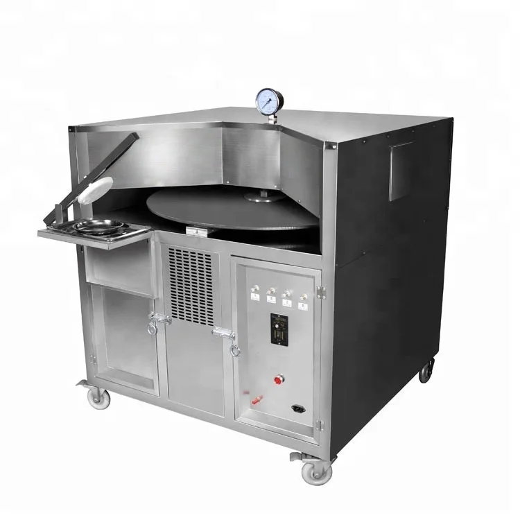 Automatic Rotary Arabic Roti Pita Bread Machine Arabic Roti Cooking Baking Machine