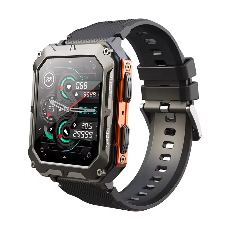 2024 Original Factory C20 Pro Smart Watches 380mah Waterproof BT Call Sport Fitness Tracker Smart Watch for Android Ios