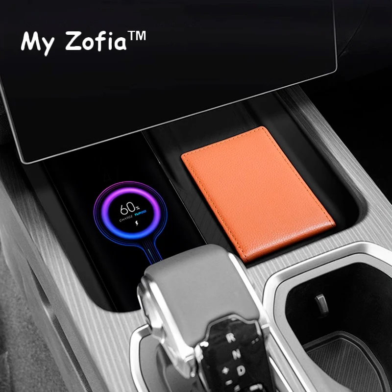 For Chery JAECOO J7 2024 2025 Car Central Control Wireless Charging Phone Holder Pads Anti-slip Protector Mat Cover Accessories