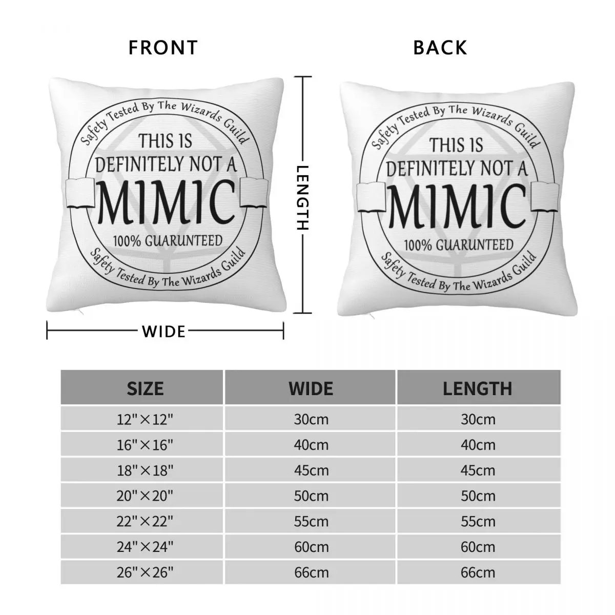 Safety Tested For Mimics Square Pillowcase Polyester Linen Velvet Creative Zip Decor Bed Cushion Cover 18