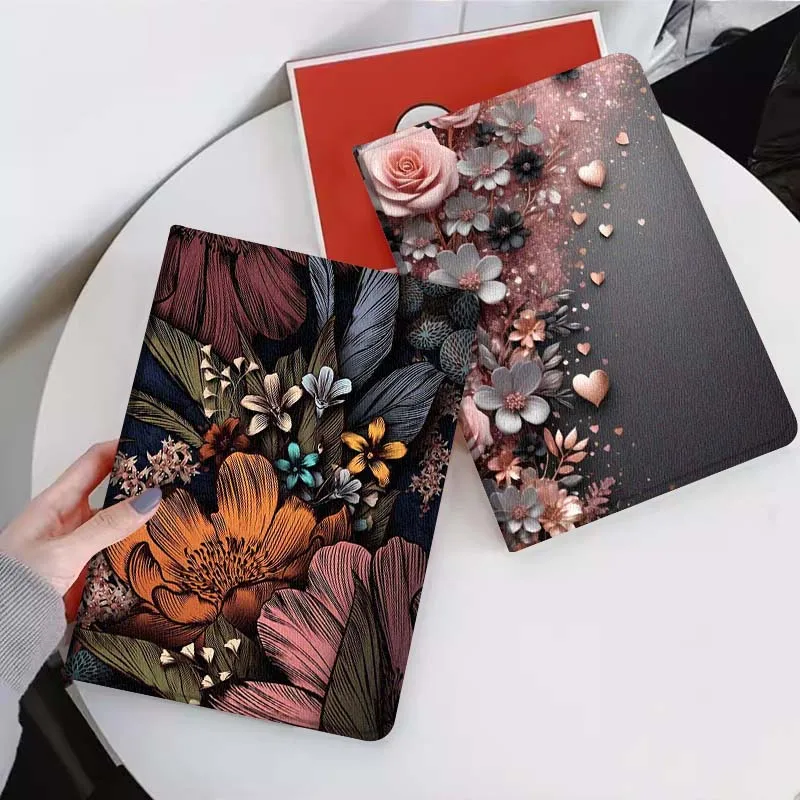 

Beautiful Heart Sparkling Gift For Xiaomi Mi Pad Mini 4 5 6 7 SE Pro Plus Redmi Pad 2 SE 2025 8.8 11 Foldable Tablet Case