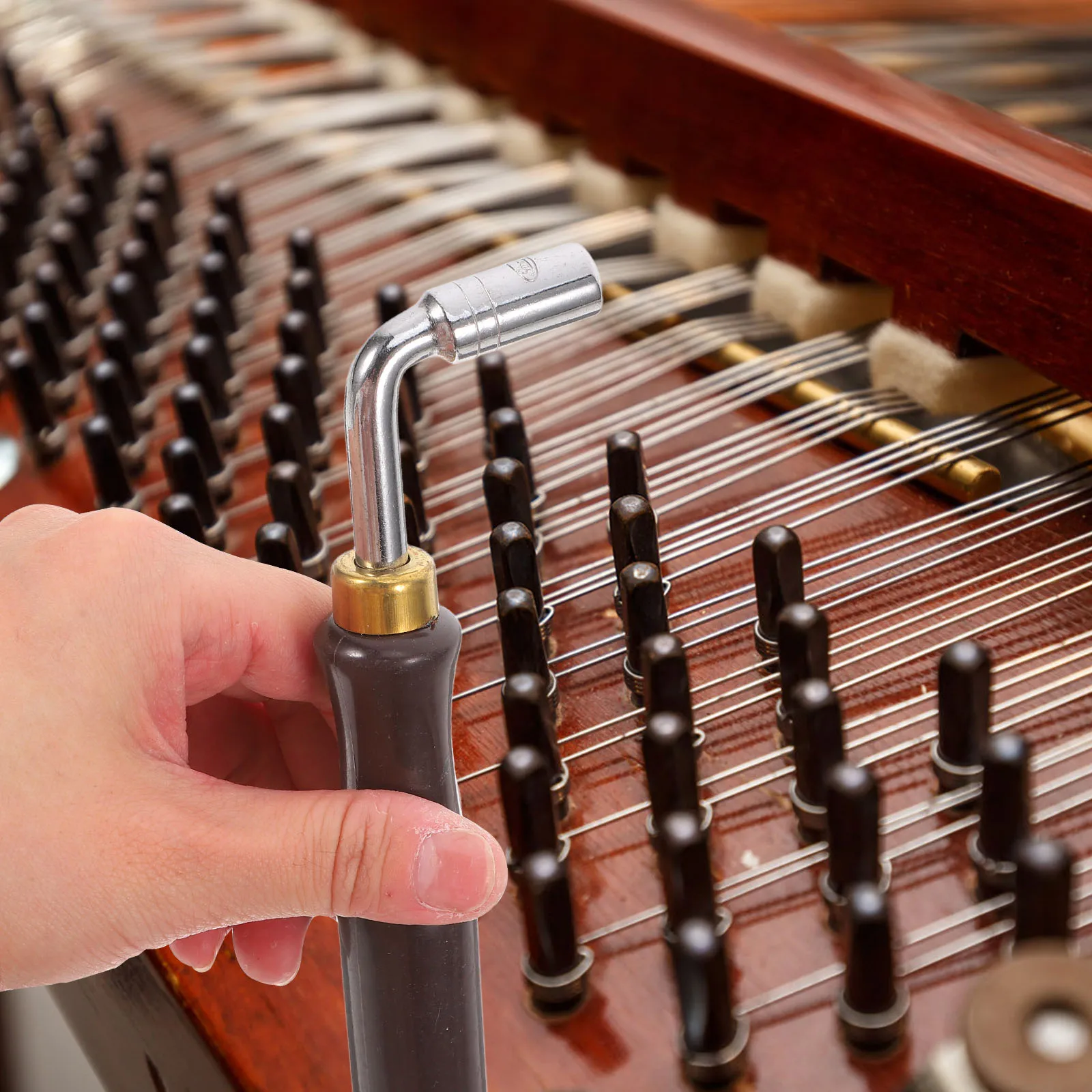 

Tuning Lightweight Compact High Hardness Instrument Tone Adjustment Professional Dulcimer Tone Tuning Tool Tool Dulcimer