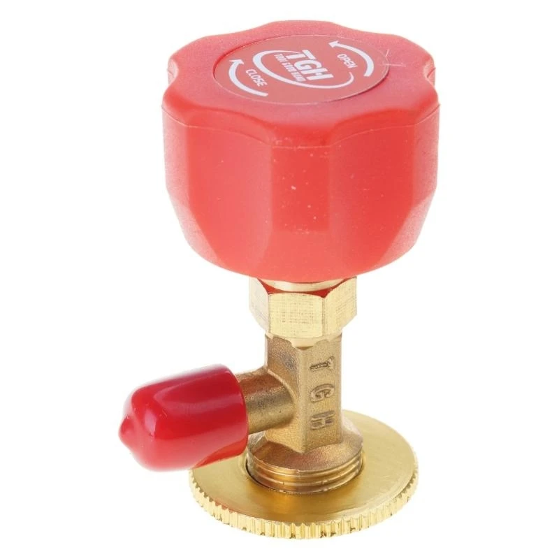 

E8BC CAR Conditioning Repair Repair Openler для бутылочных бутылок для R134A R22 Can Can Dispensing Cloves Opener
