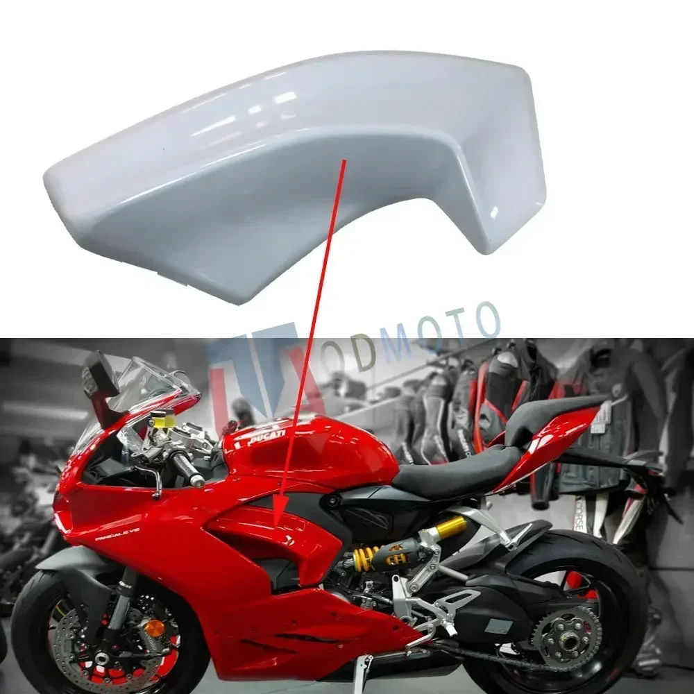 

For DUCATI V2 2020 2021 2022 Motorcycle Accessories Unpainted Body Left and Right Side Middle Covers ABS Injection Fairing