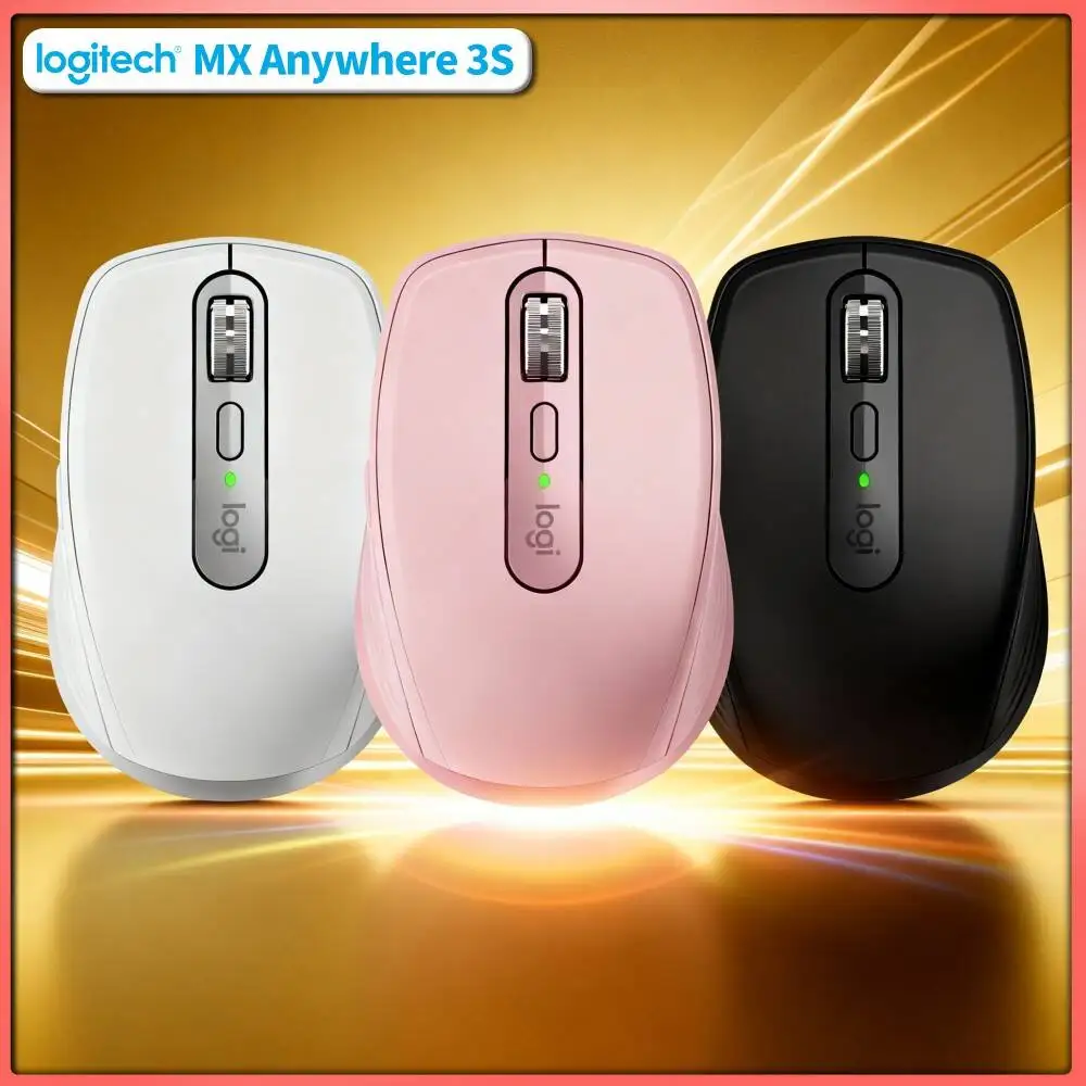 Durable MX Anywhere 3S - 8000 DPI, Hyper-Scroll Wheel, Anti-Slip Grip, Perfect for Jewelry Fair Outdoor Display Event Venue