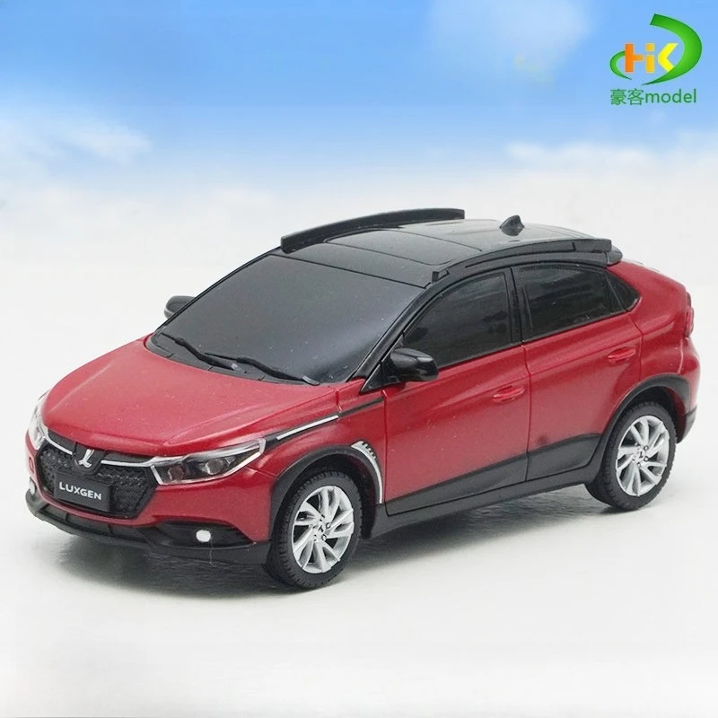 1:43 Scale Nizhjie U5 LUXGEN SUV Plastic Car Model