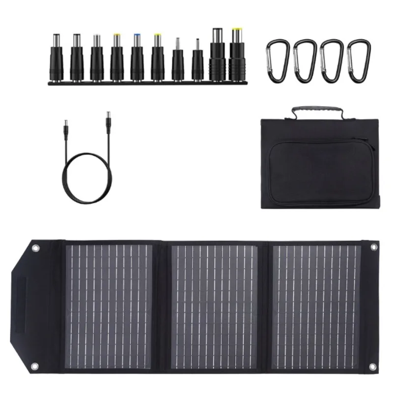 New 30W/40W Solar Folding Bag，For Charging Outdoor Mobile Devices Solar Folding Panel For Camping Outdoor