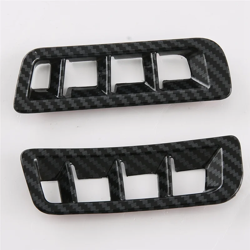 Front Upper and Front Side Air Outlet Kit Trim Frame for Toyota Land Cruiser Lc300 2022 2023 Car