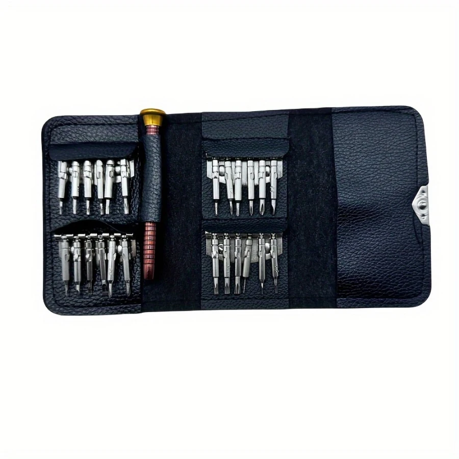 1 set, precision screwdriver, 25in 1 repair kit, small screwdriver, star/y/Flat blade/triangle screwdriver