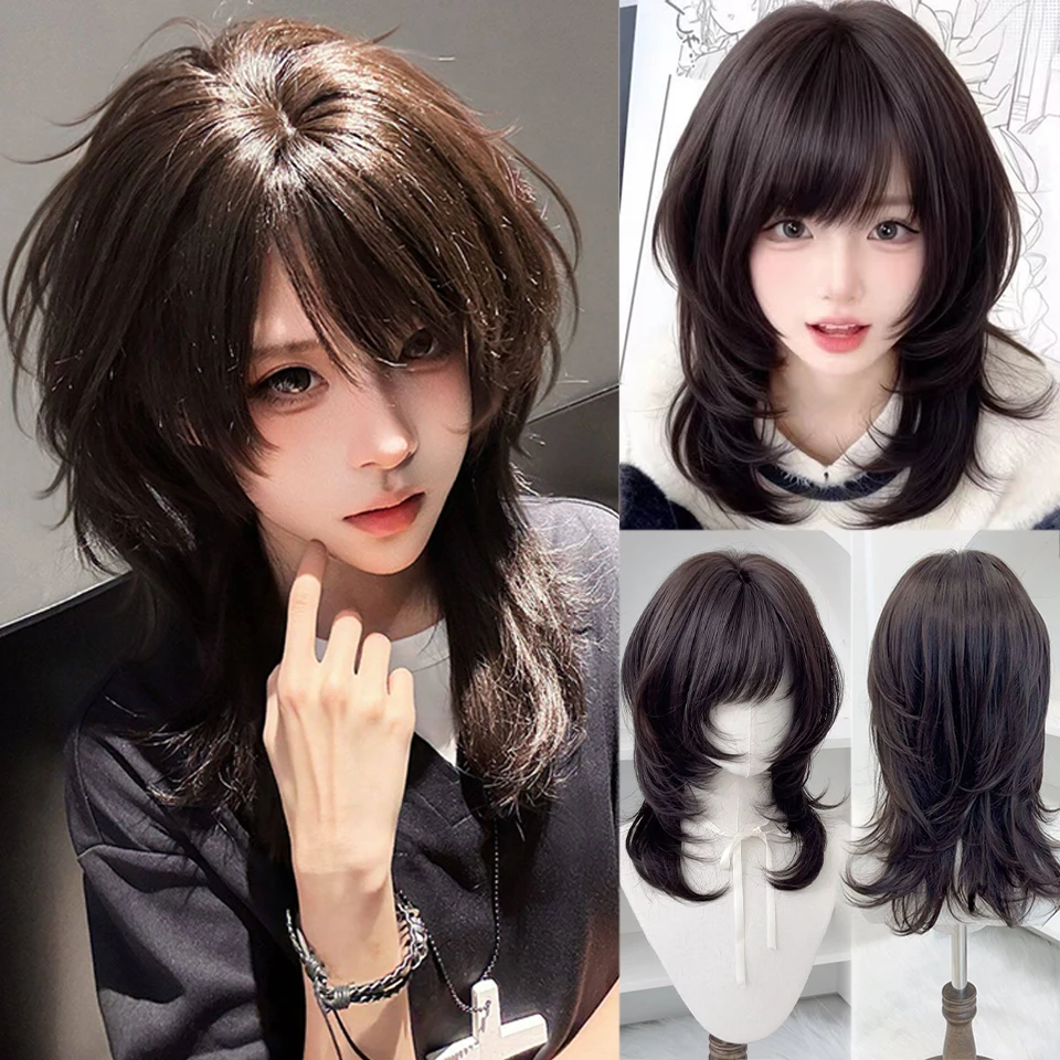 Synthetic High-level Jellyfish Headband With Bangs Wig Suitable For Women's Daily Parties Halloween And Christmas Wear